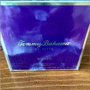 Tommy Bahama Perfume in Vibrant Purple Packaging